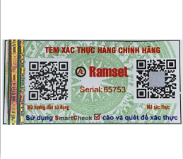 Tem xác thực hàng Ramset Epcon G5 chính hãng (PH đợt 2)