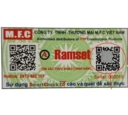 Tem xác thực hàng Ramset Epcon G5 chính hãng (Phát hành đợt 1)